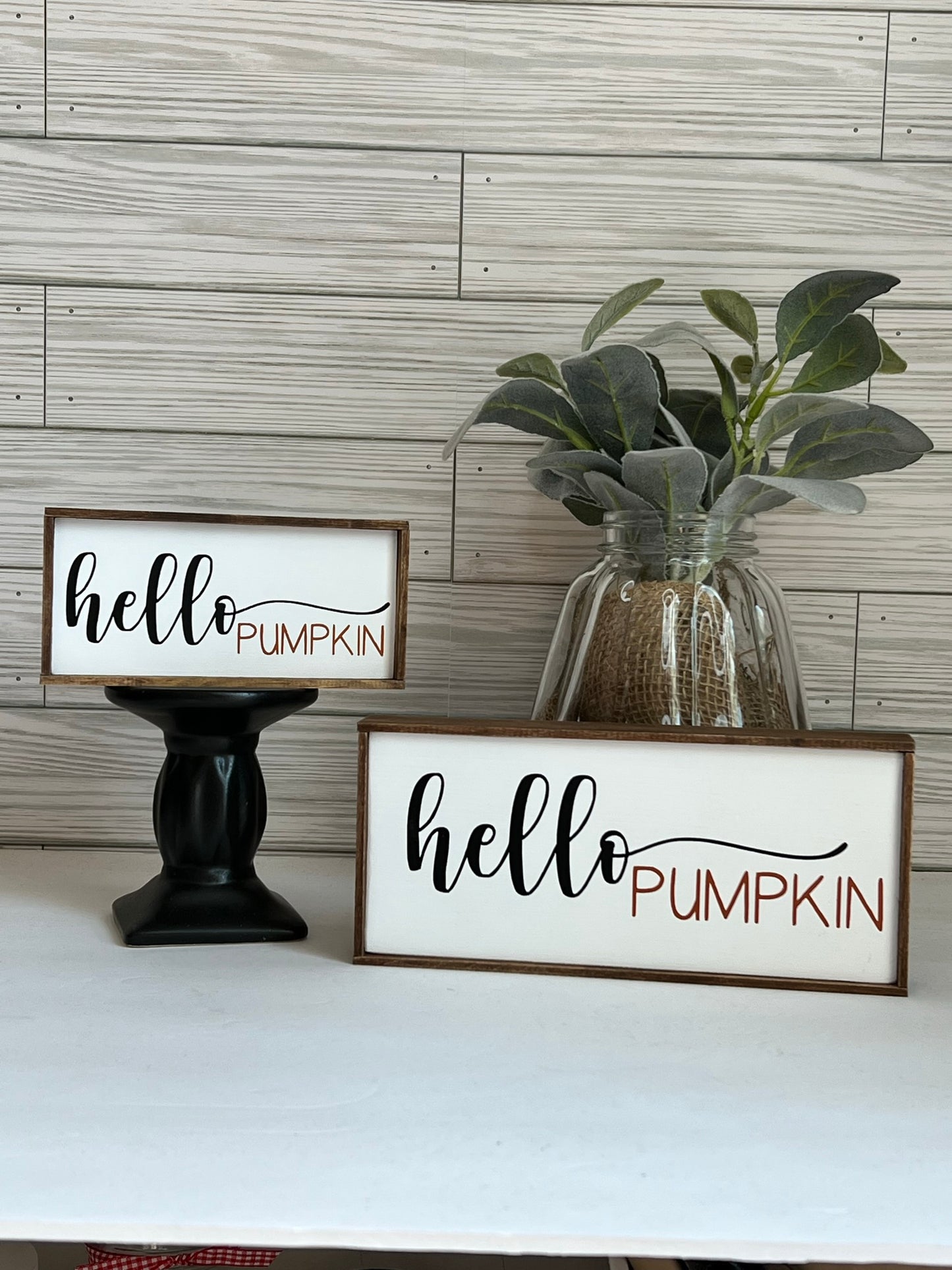 Hello Pumpkin Sign