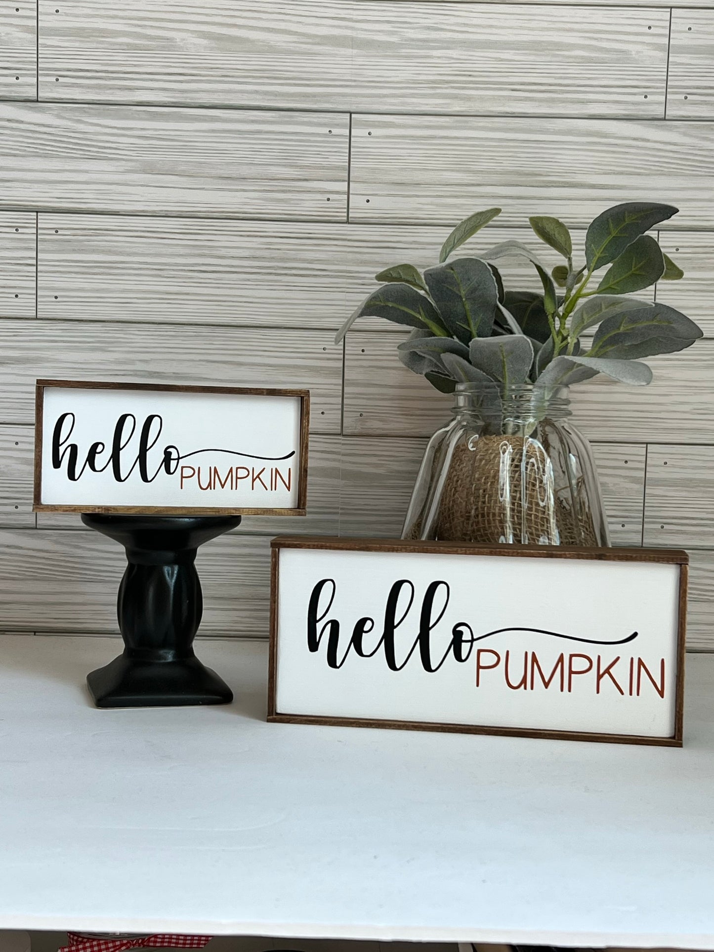 Hello Pumpkin Sign