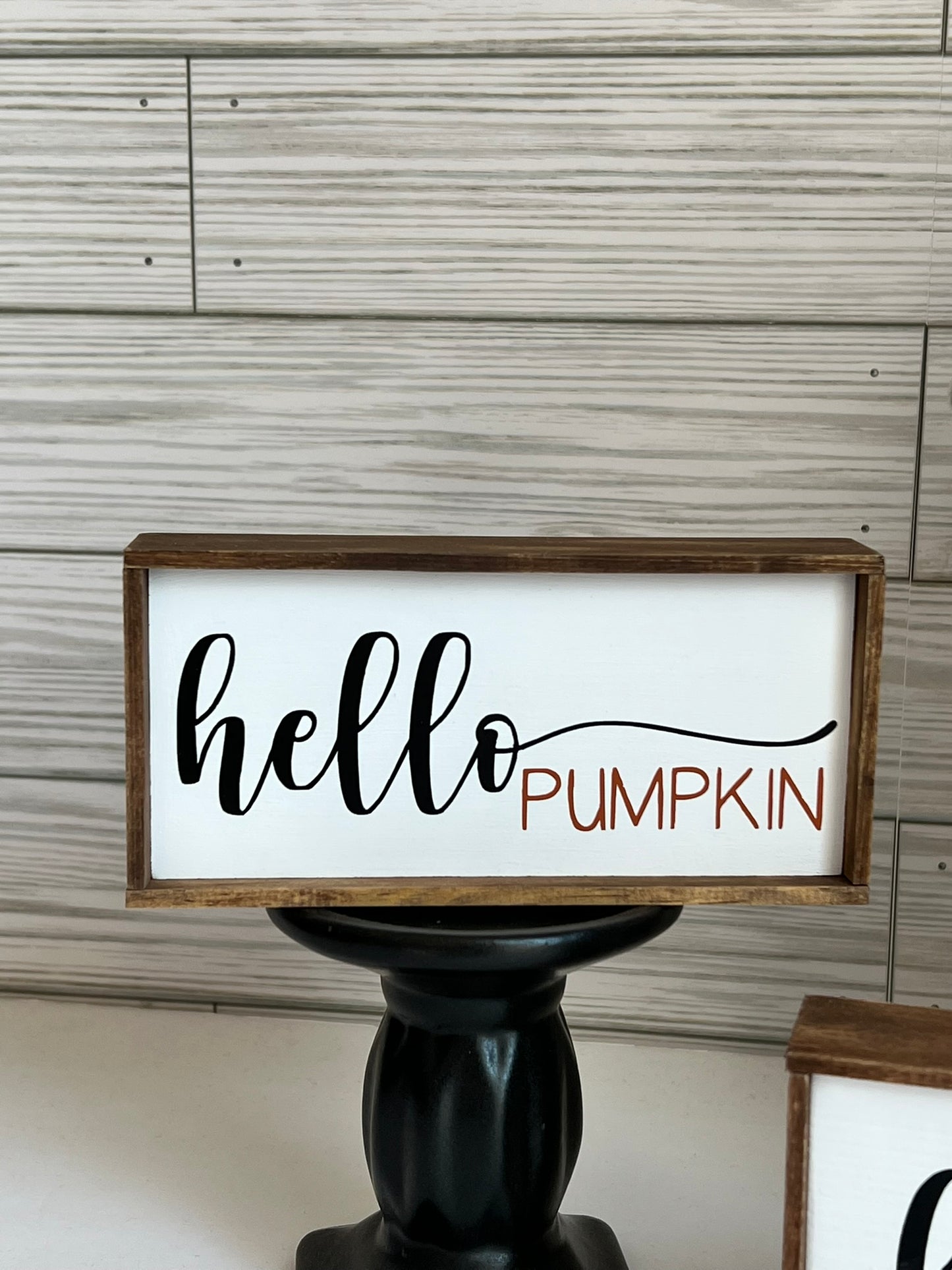 Hello Pumpkin Sign