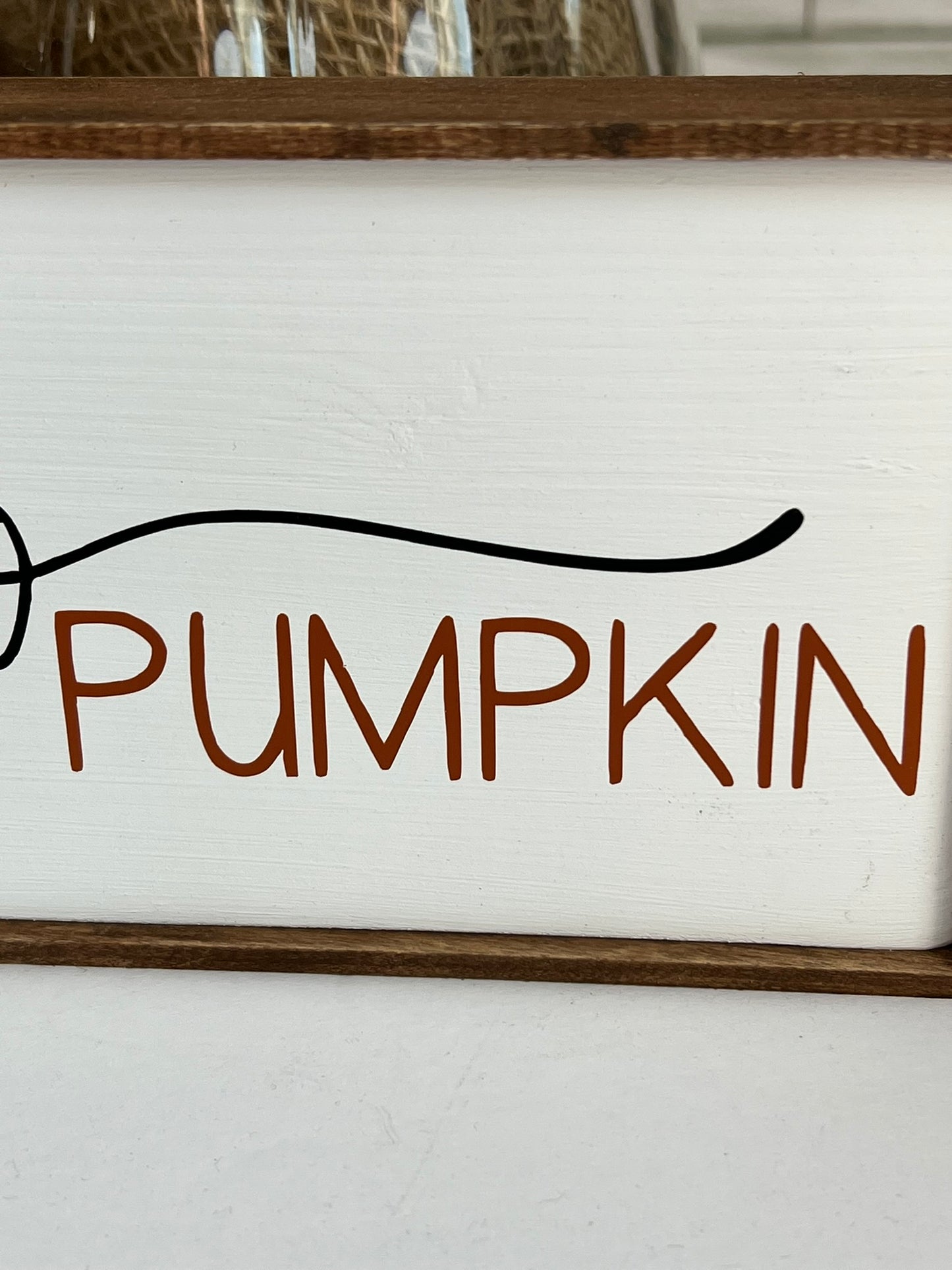 Hello Pumpkin Sign