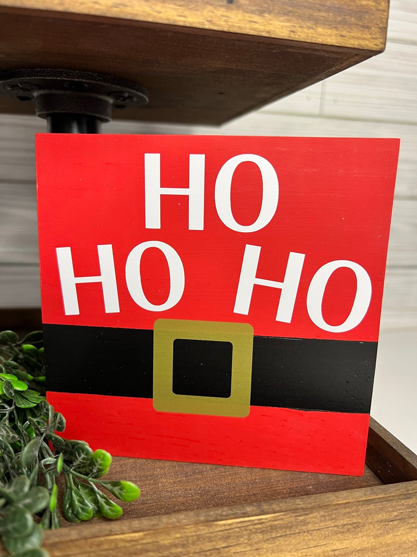 Santa HOHOHO Sign
