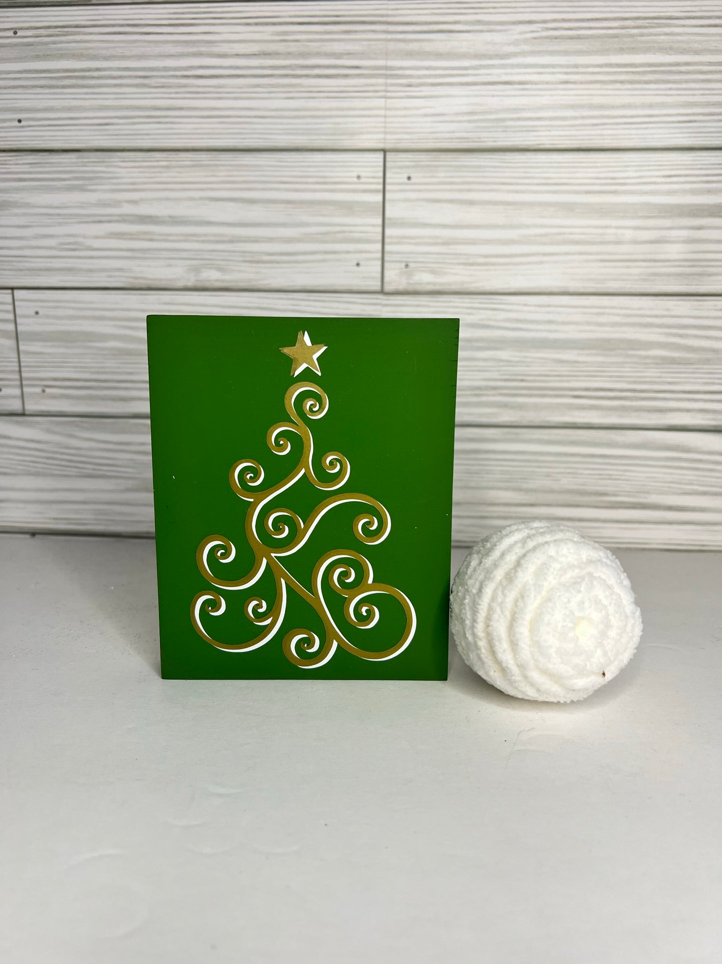 Decorative Christmas Tree Sign