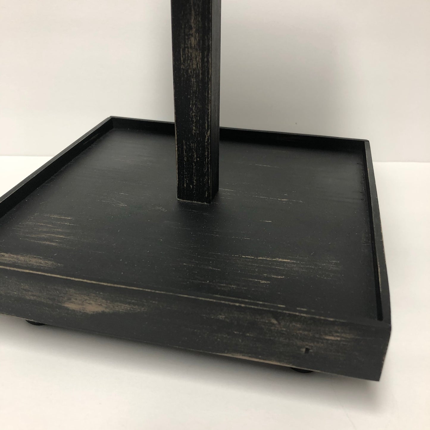Small Two Tier (Distressed Black)