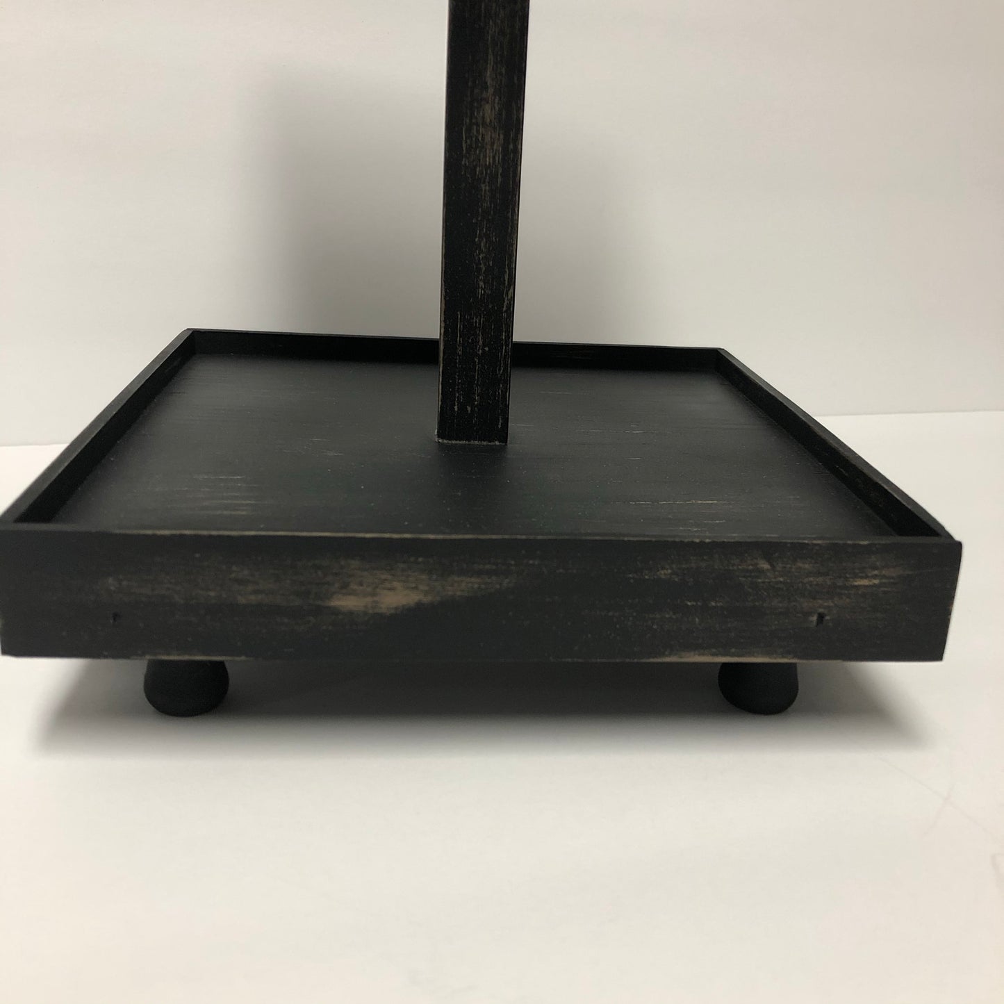 Small Two Tier (Distressed Black)