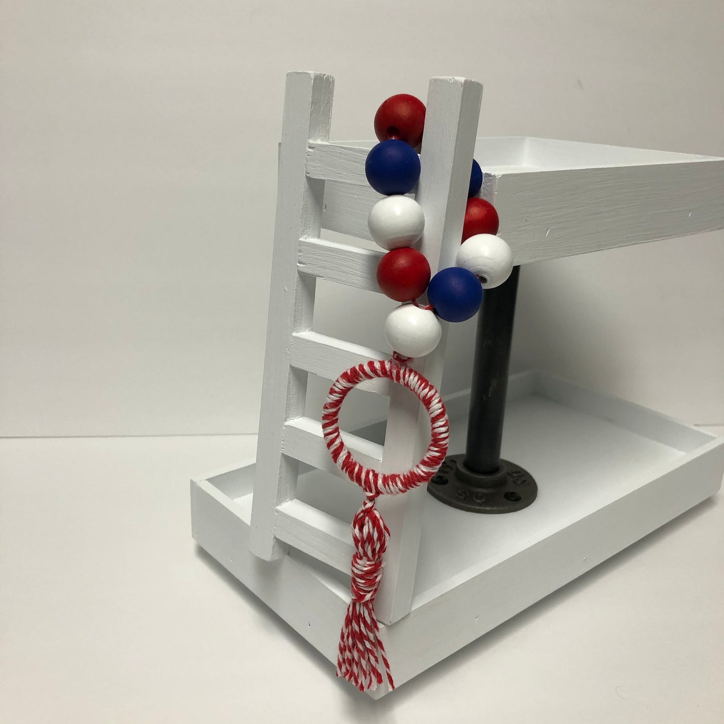 White Ladder with garland