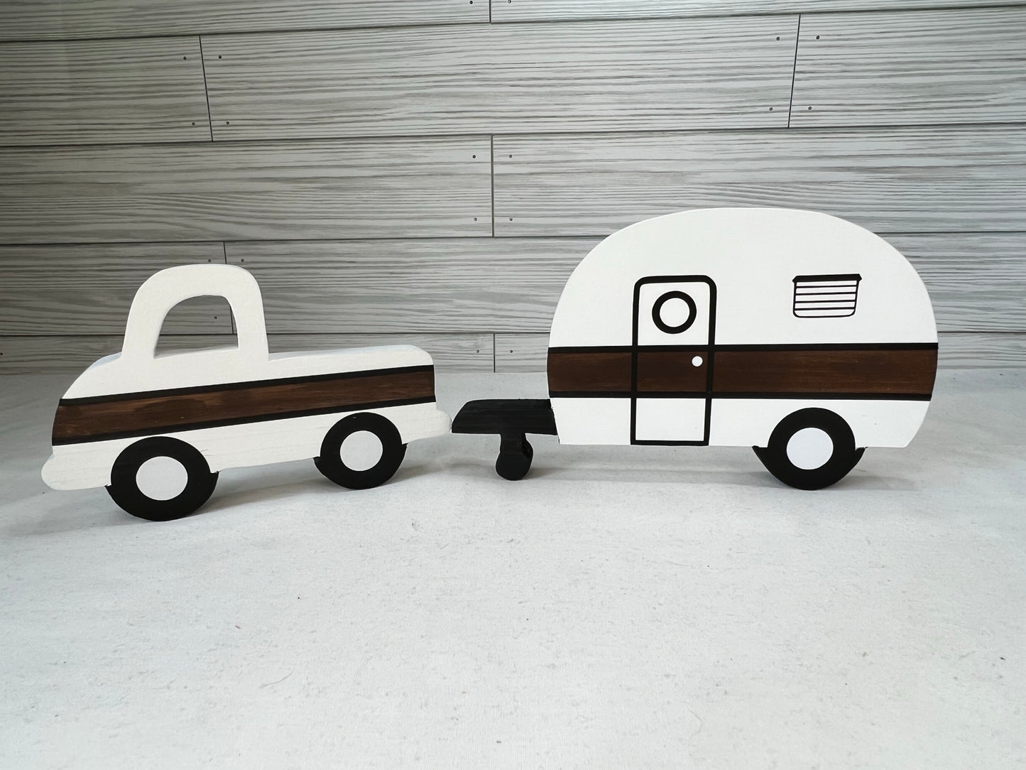 Retro Truck and Camper Set
