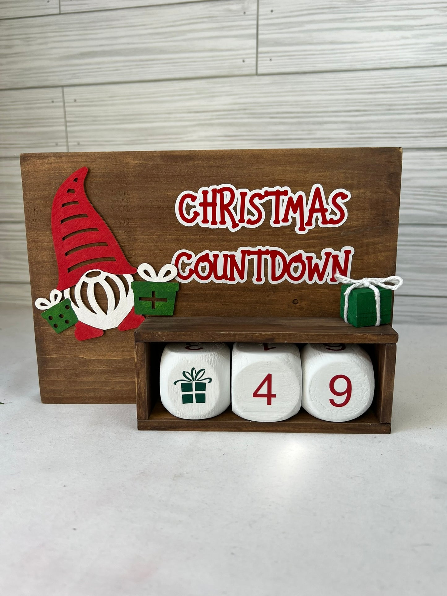 Christmas Countdown Shelf Sitter