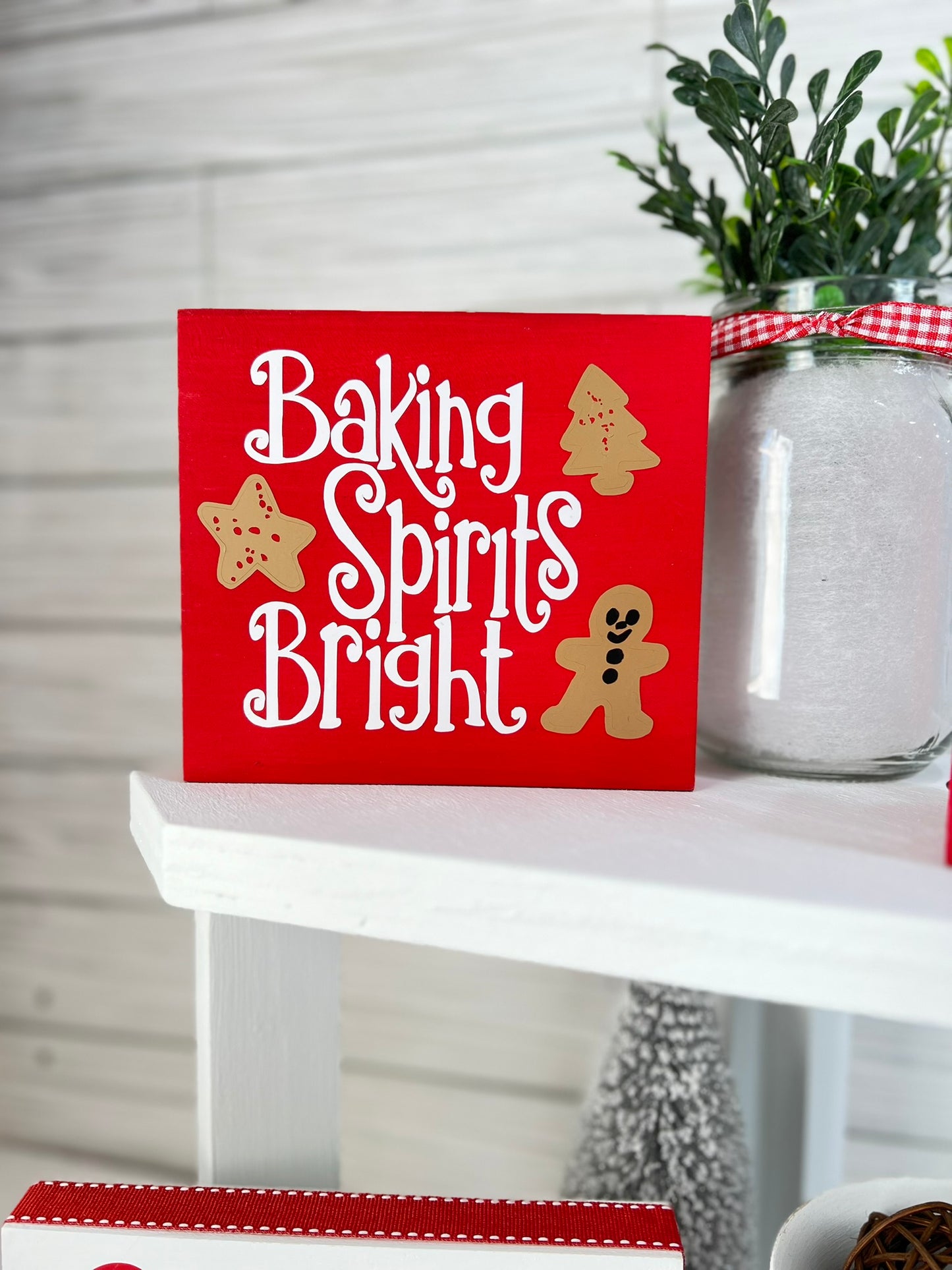 Baking Spirits Bright Sign