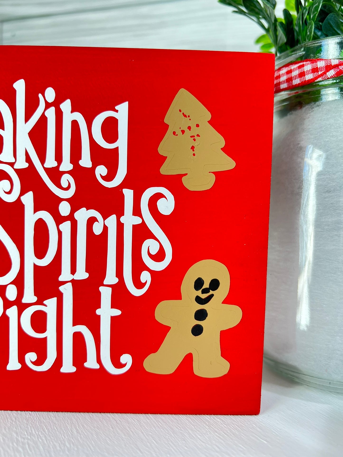 Baking Spirits Bright Sign