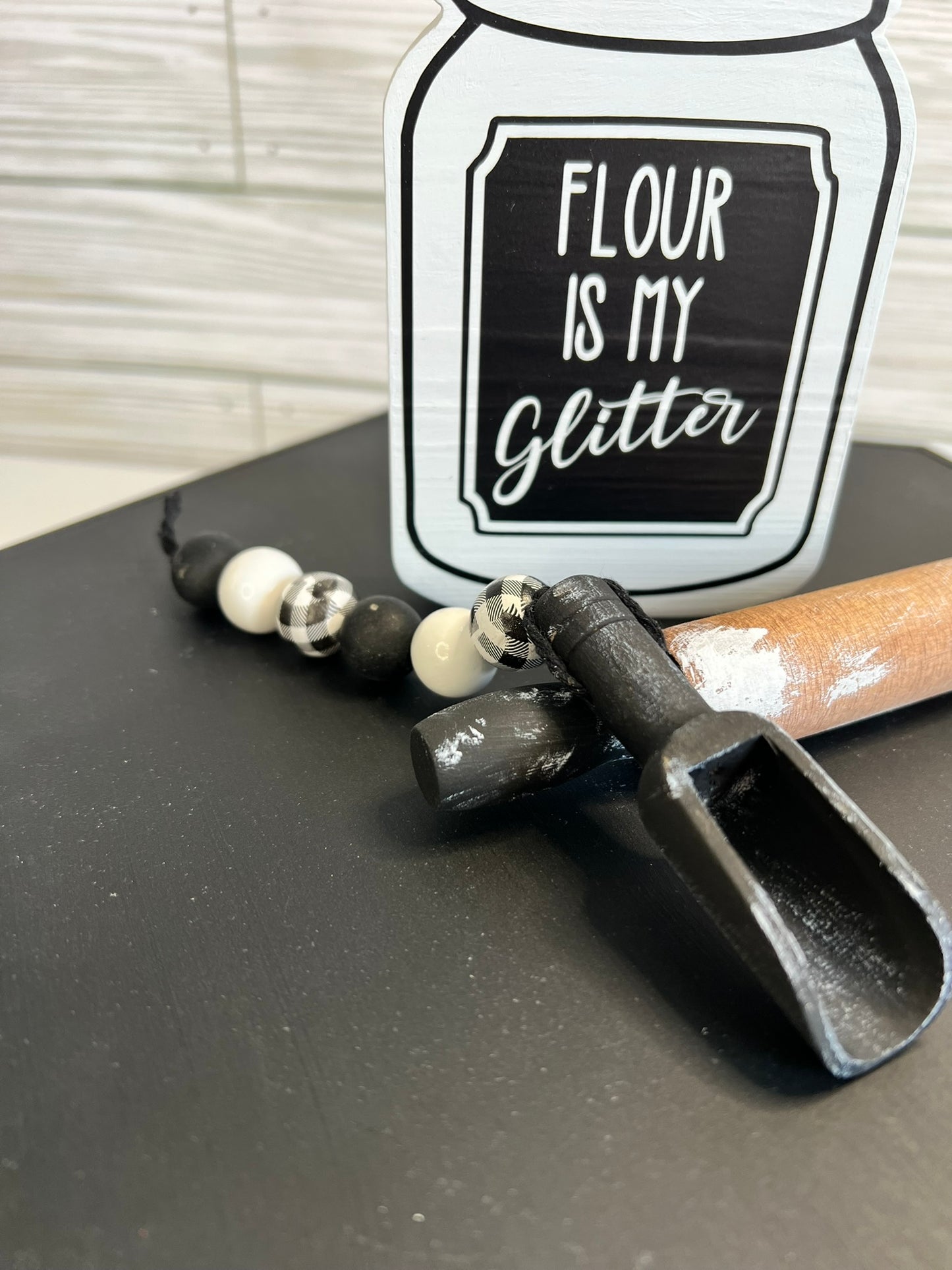 Flour is My Glitter Mini Decor Set