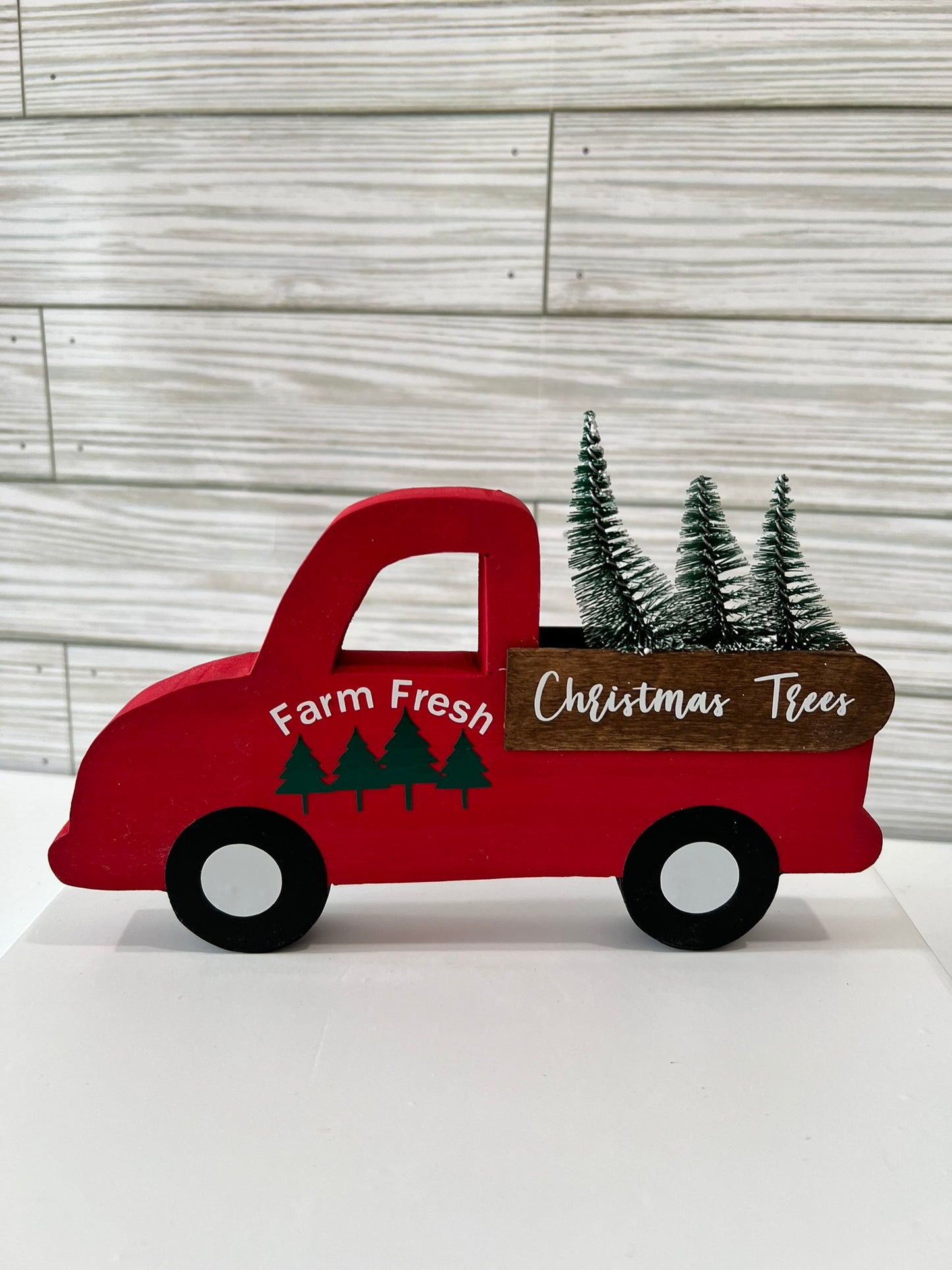 Large Christmas Tree Farm Truck