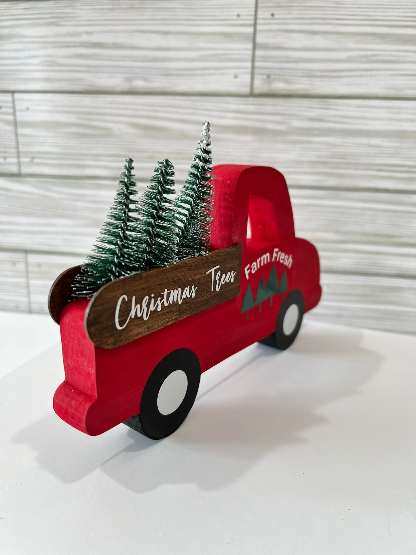 Large Christmas Tree Farm Truck