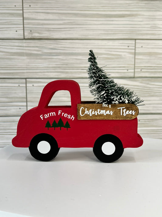 Mini Christmas Tree Farm Truck