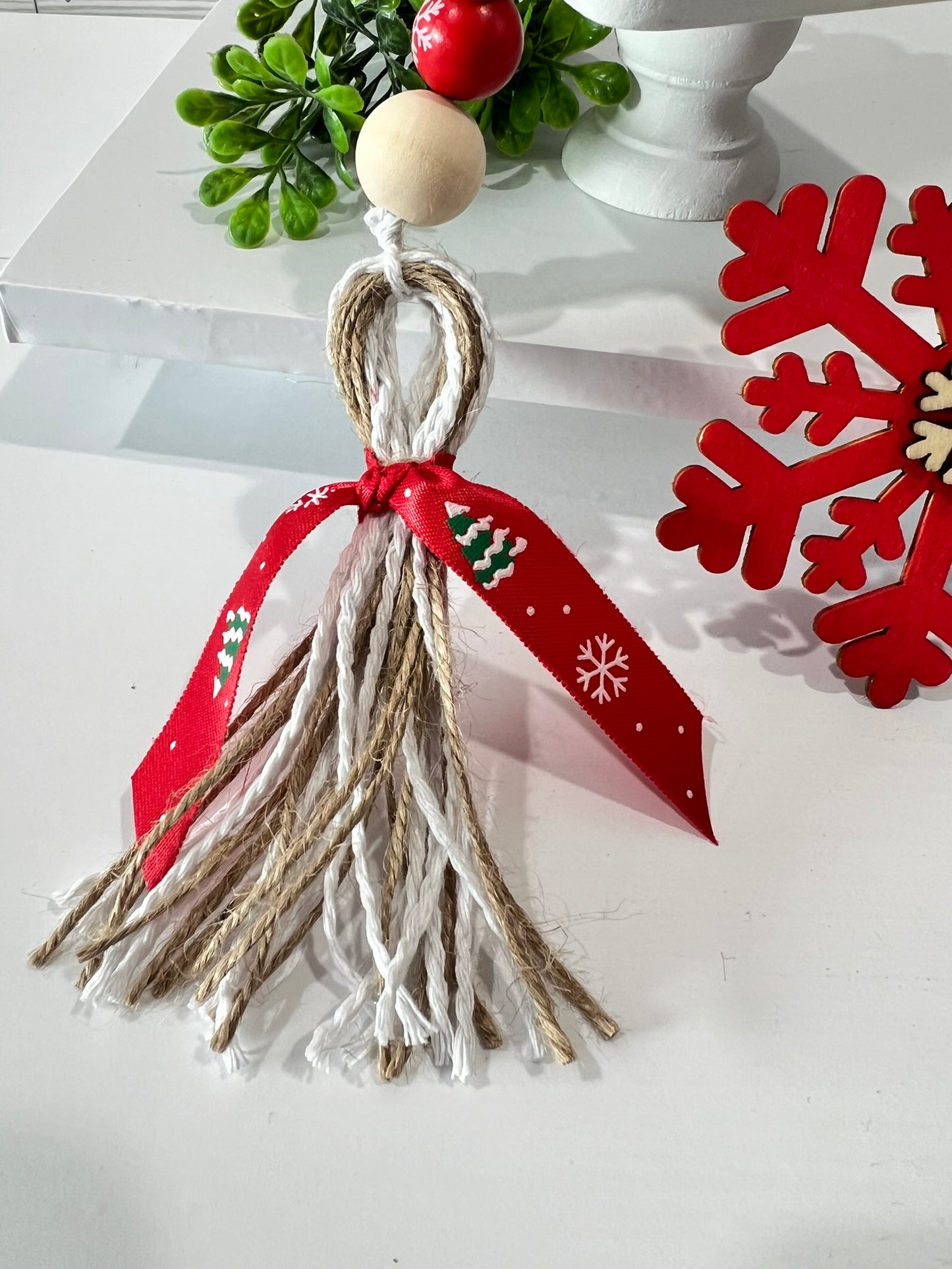 Christmas Snowflake Garland