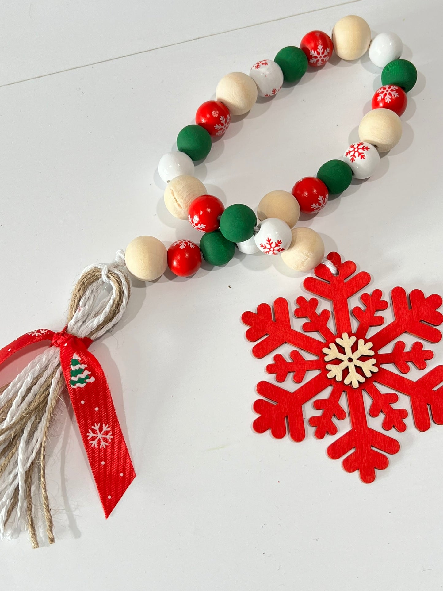 Christmas Snowflake Garland