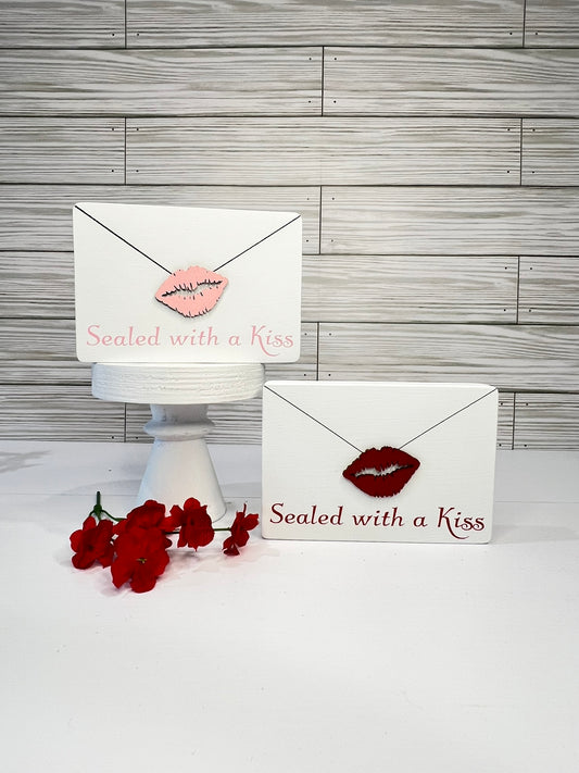 Sealed With a Kiss Love Letter