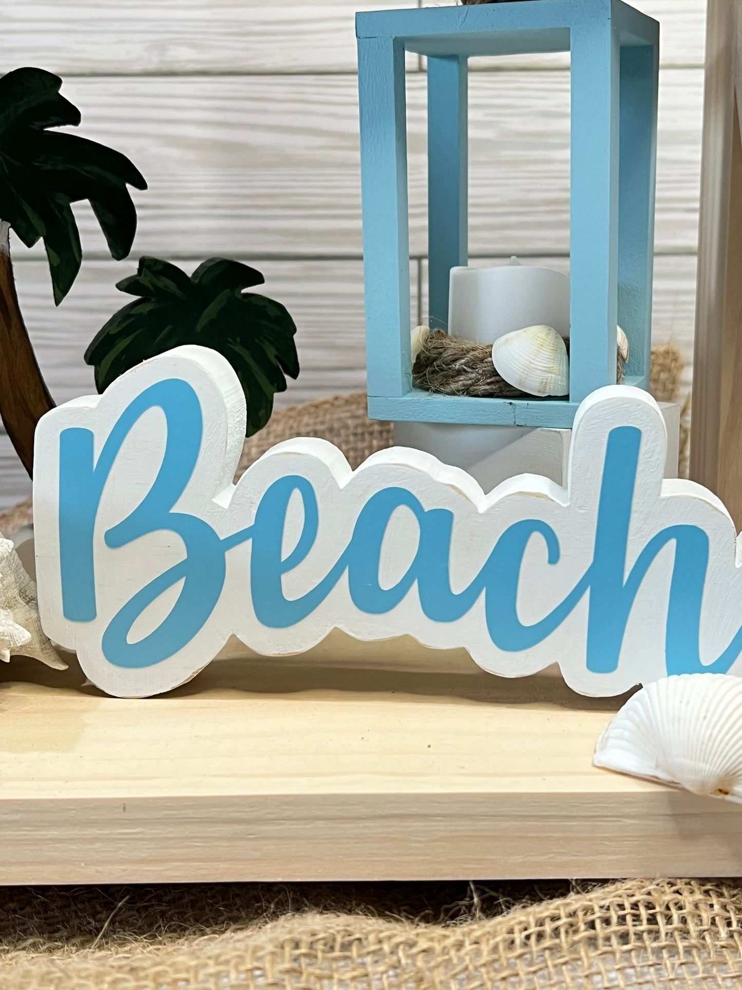 Relax  Beach Word Art Sign
