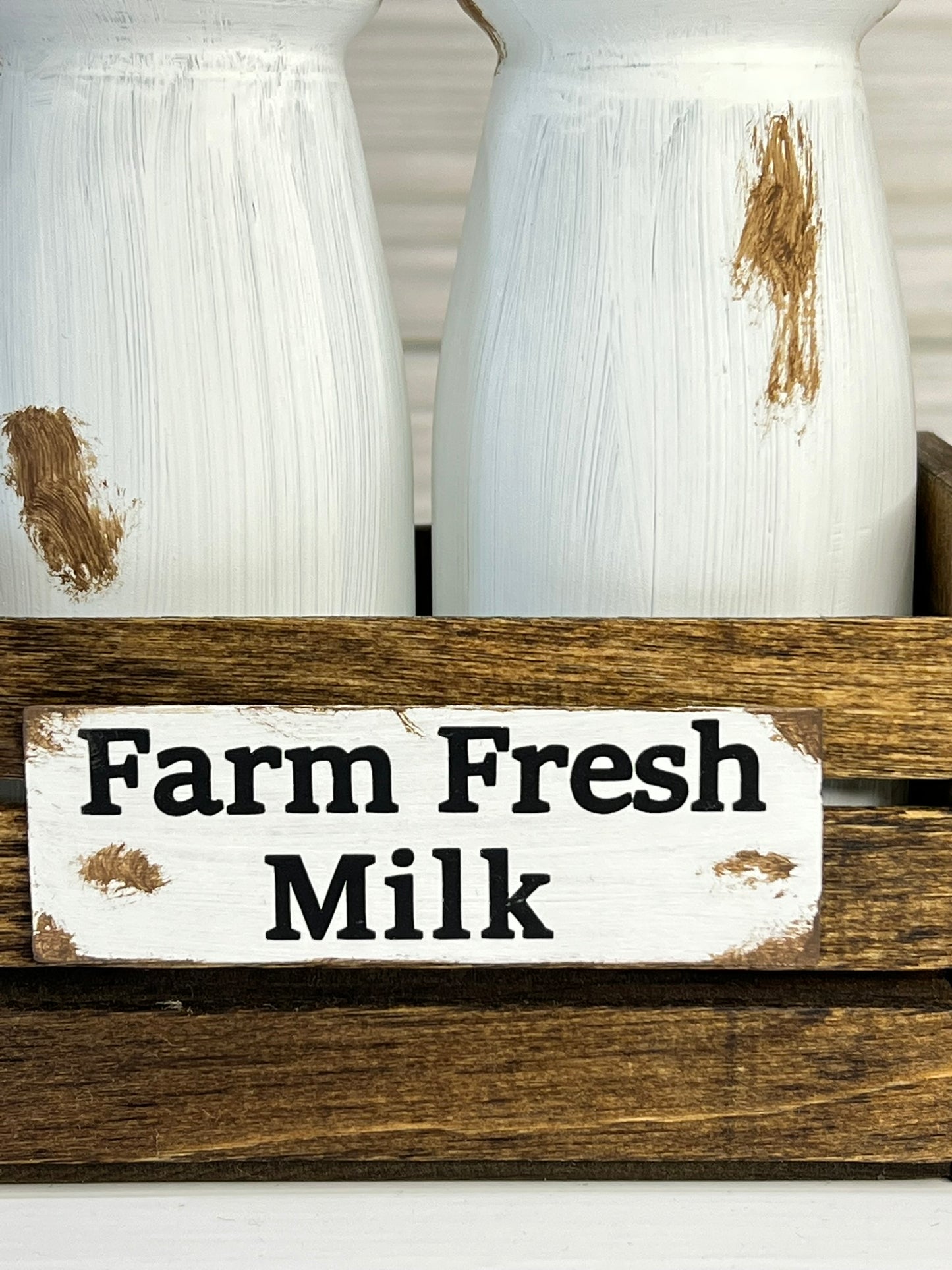 Farmhouse Milk Crate