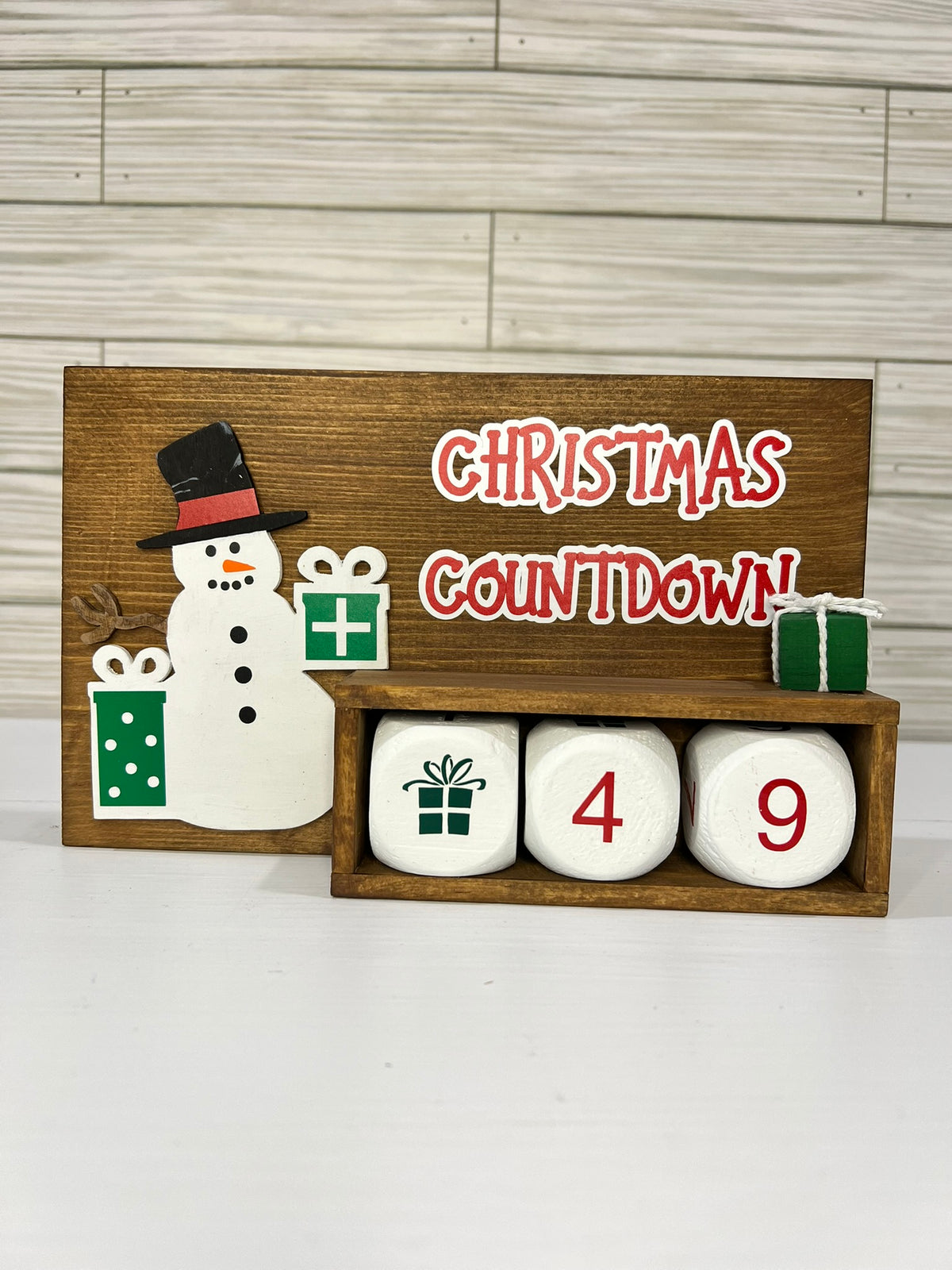 Christmas Countdown Shelf Sitter