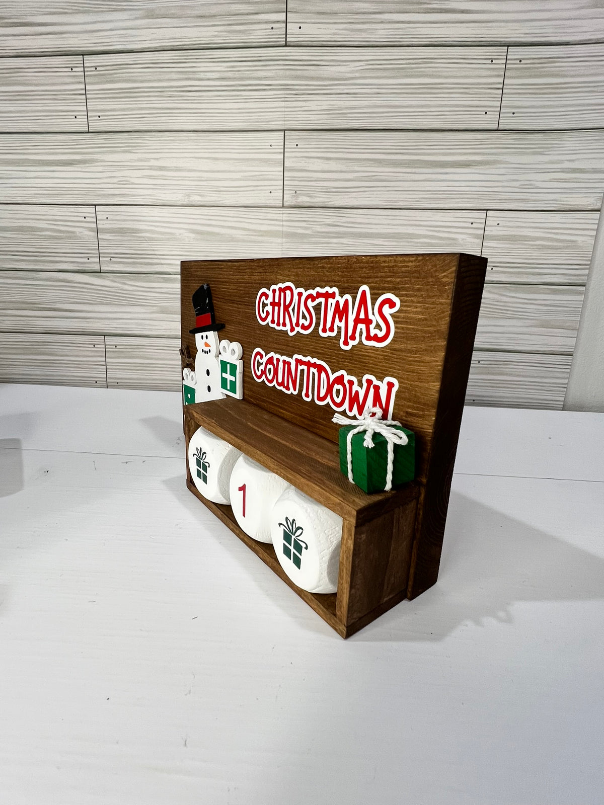 Christmas Countdown Shelf Sitter
