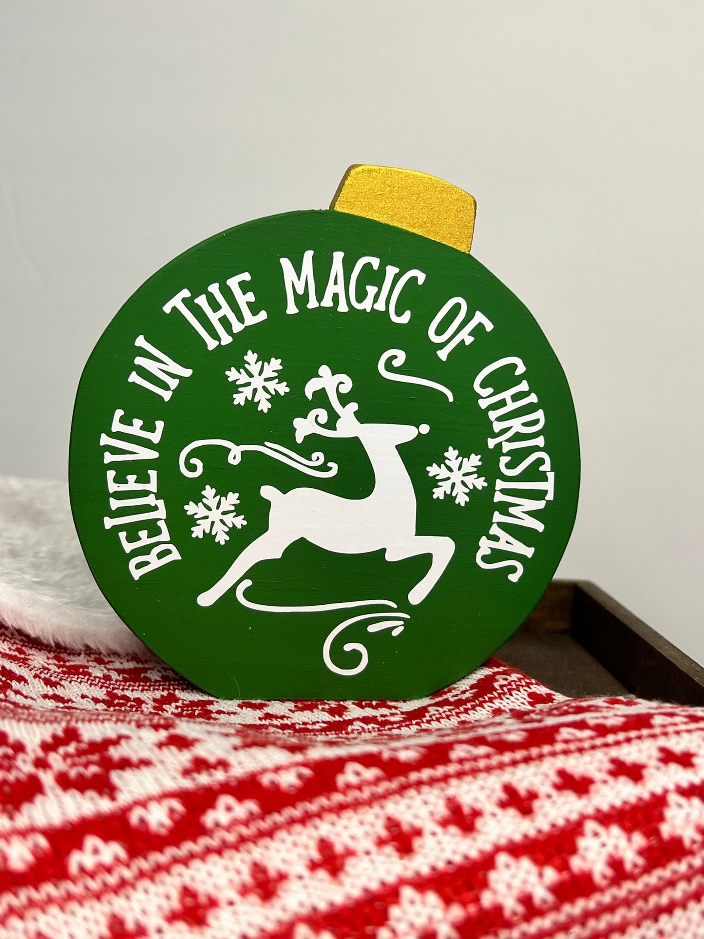 Believe in the Magic of Christmas Sign