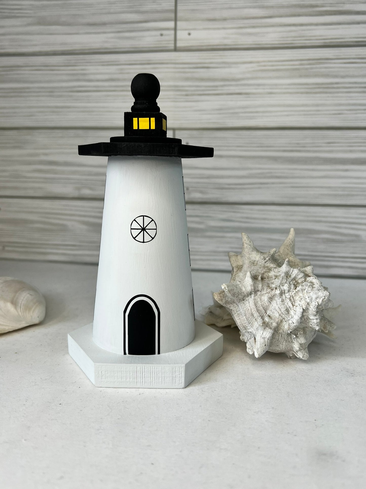 Freestanding Wooden Lighthouse