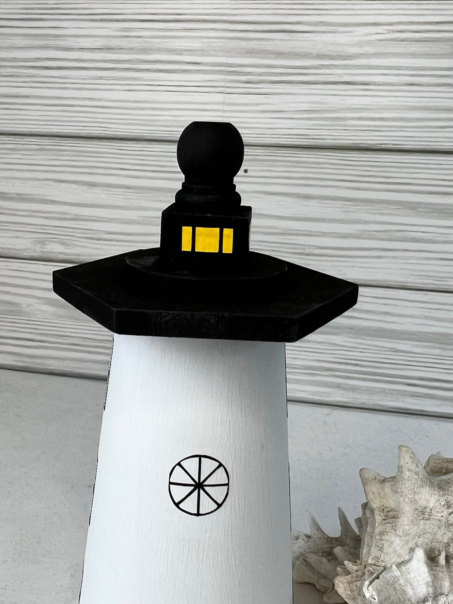 Freestanding Wooden Lighthouse
