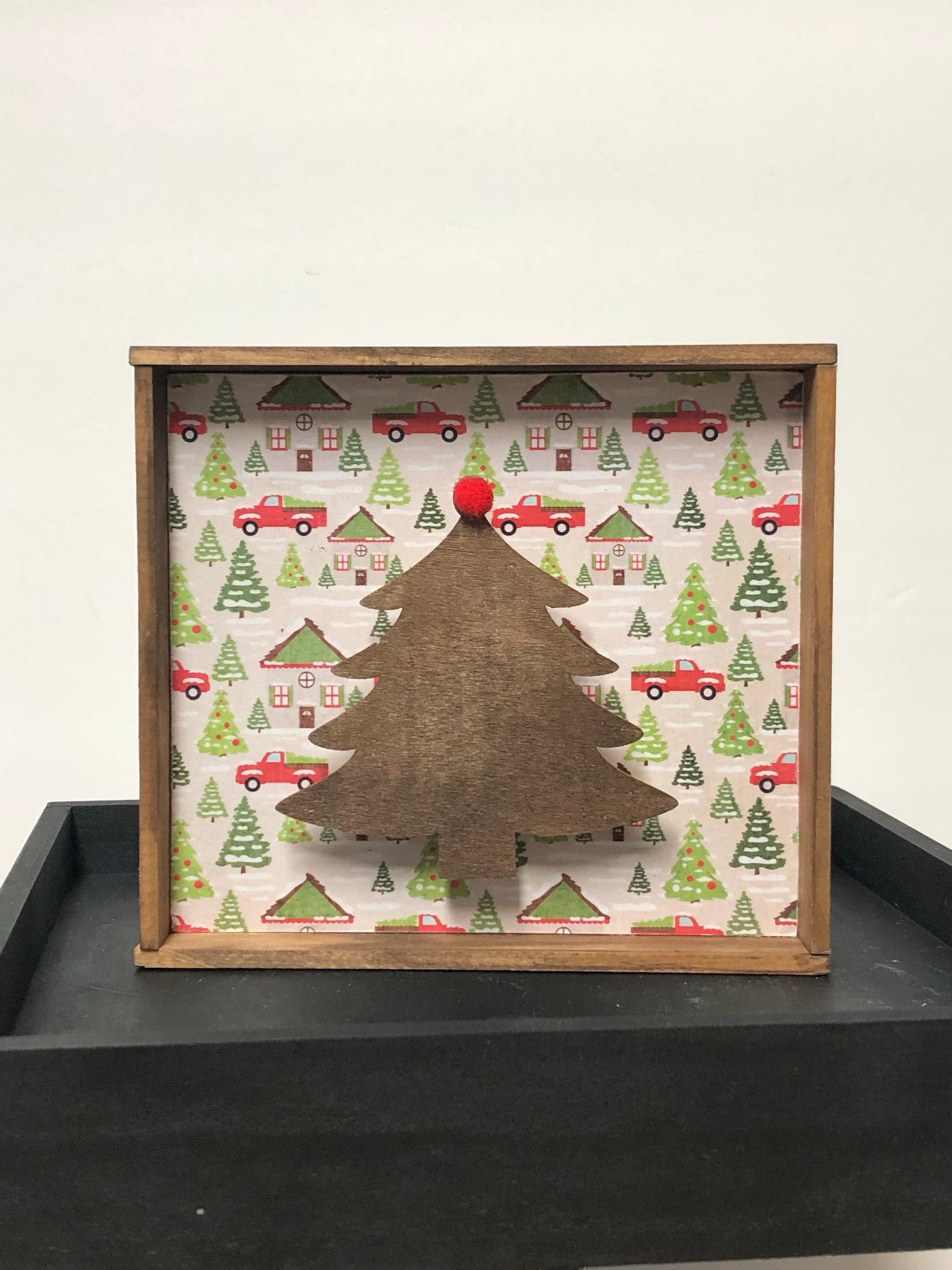 3D Christmas Tree Sign