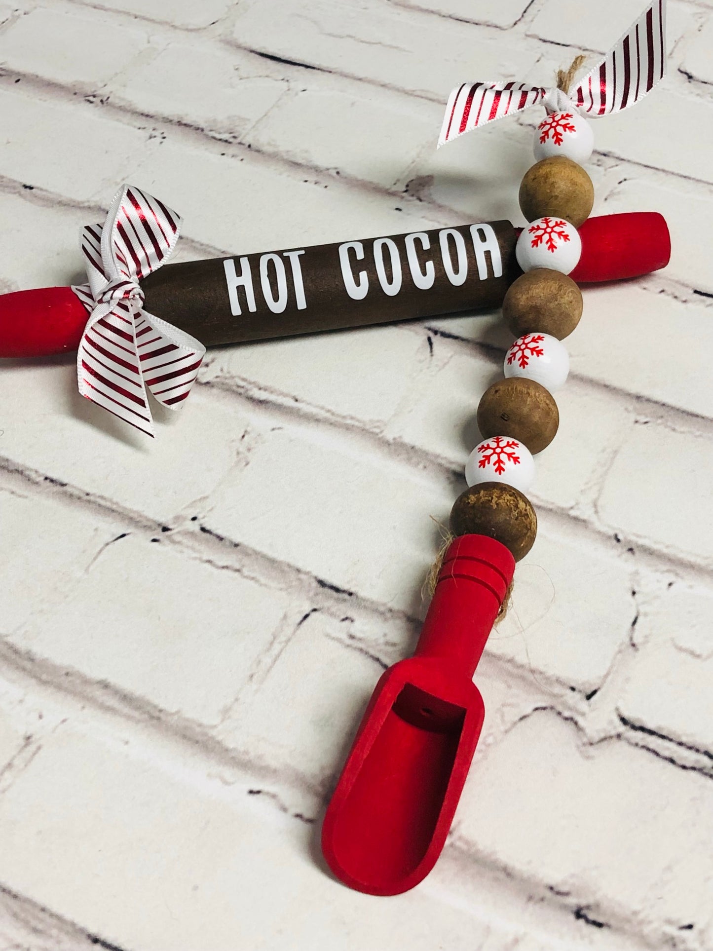 Hot Cocoa Mini Rolling Pin and Scoop Set