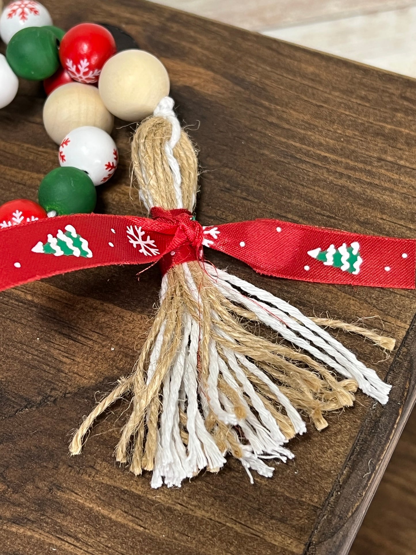 Christmas Snowflake Garland