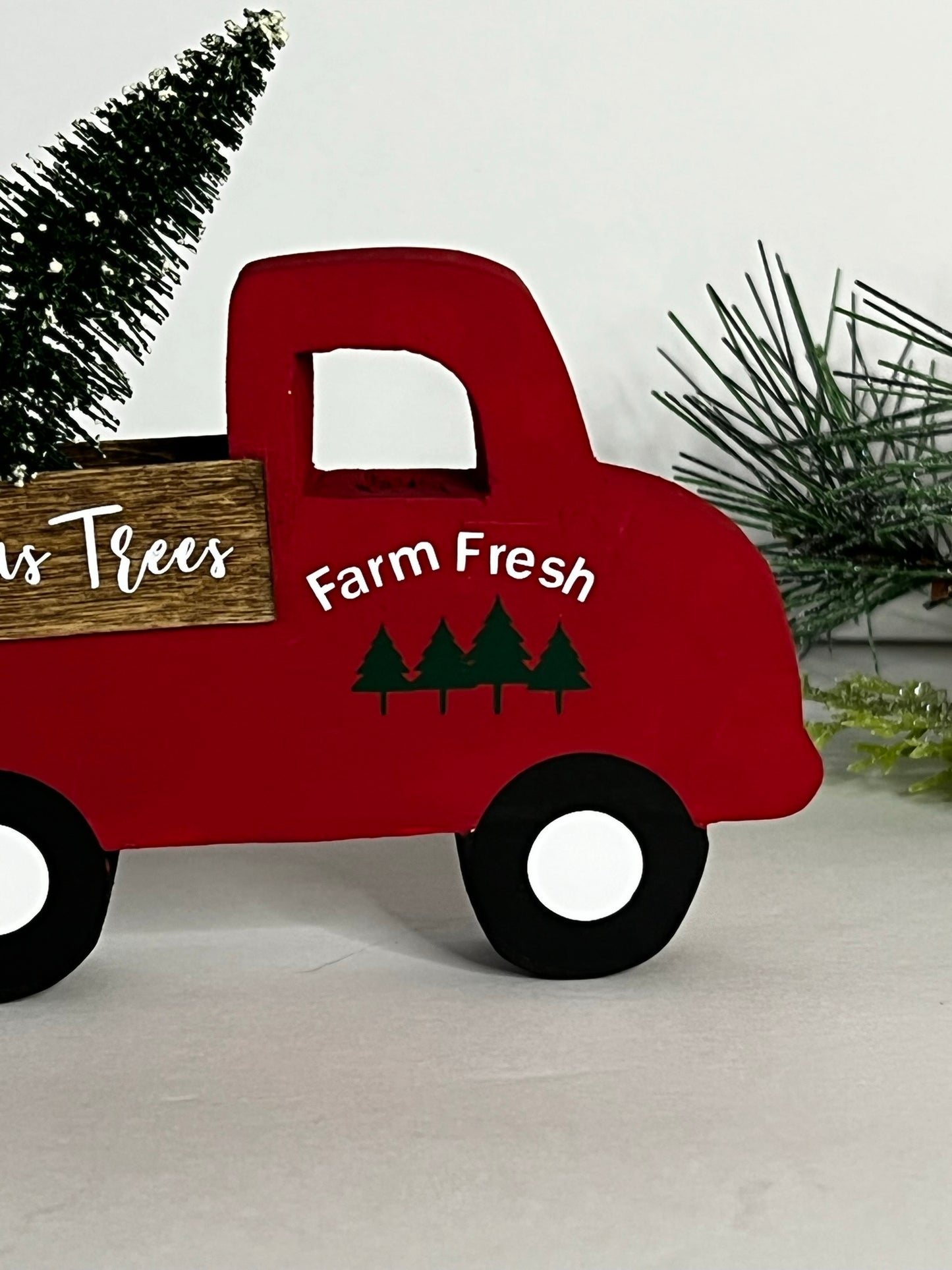 Mini Christmas Tree Farm Truck