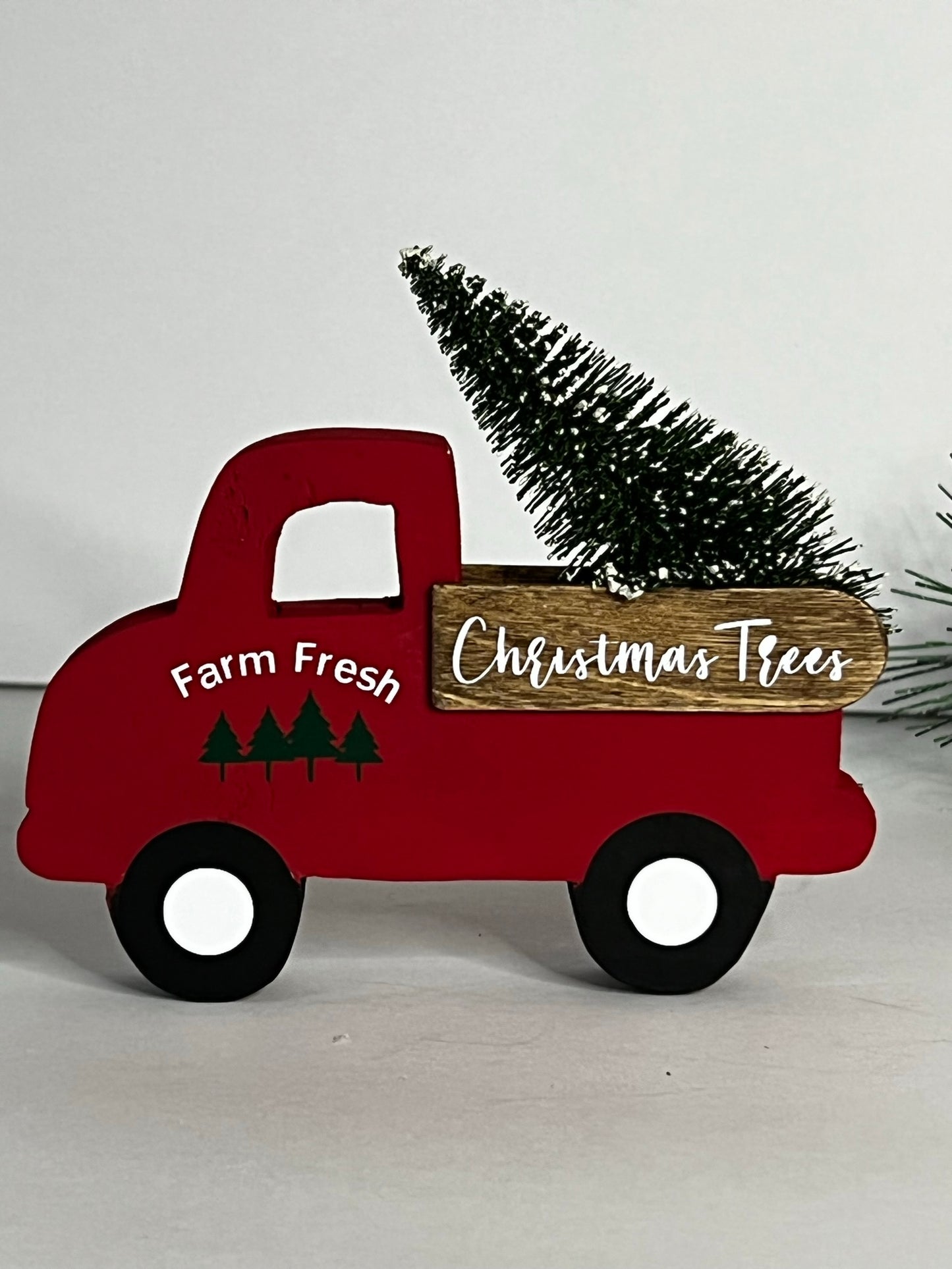 Mini Christmas Tree Farm Truck