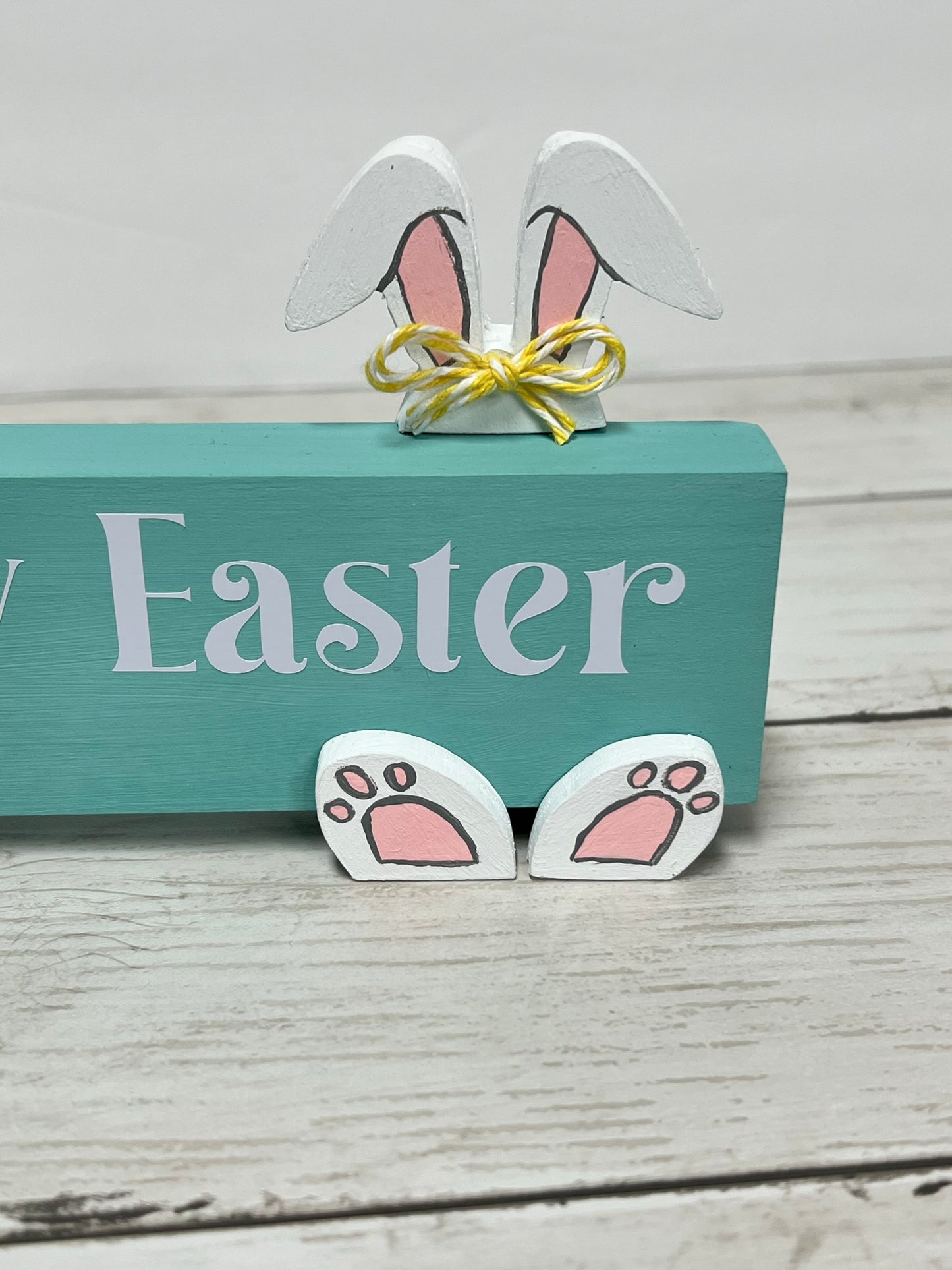Happy Easter Bunny Sign