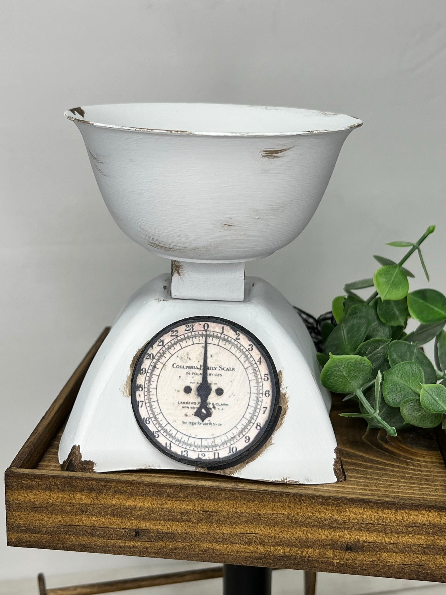 Tier Tray Kitchen Scale (Vintage Style- Plastic)