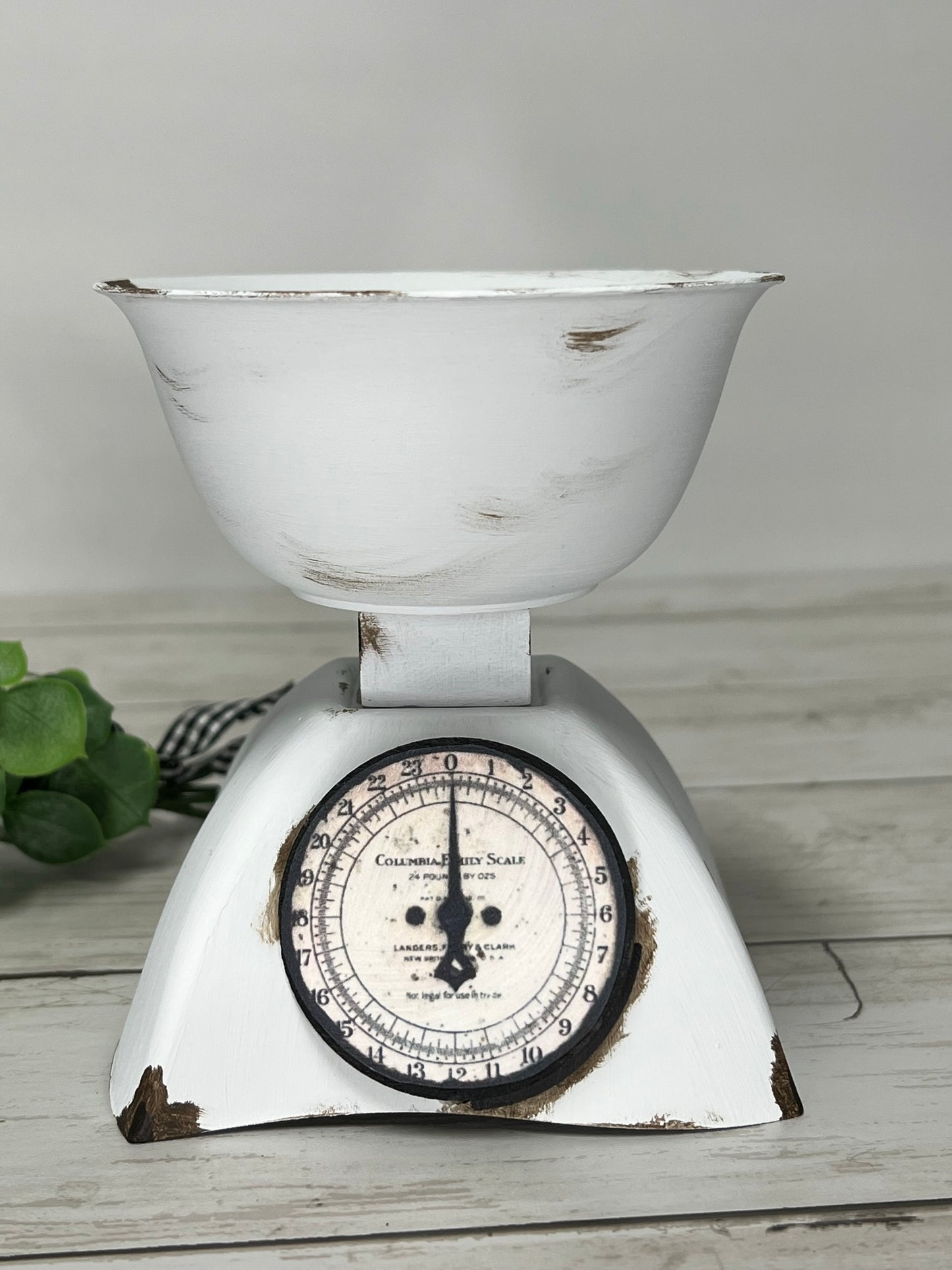Tier Tray Kitchen Scale (Vintage Style- Plastic)