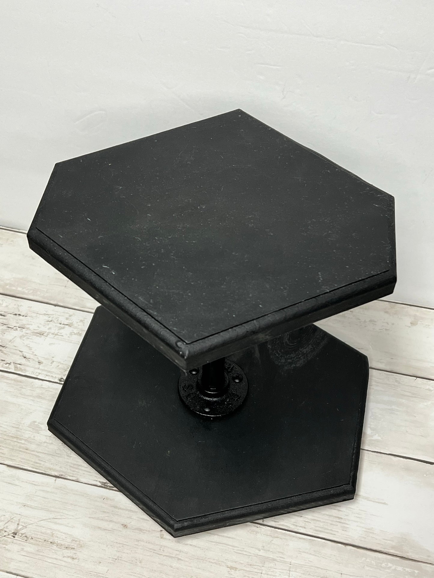Large Hexagon Two Tier Tray