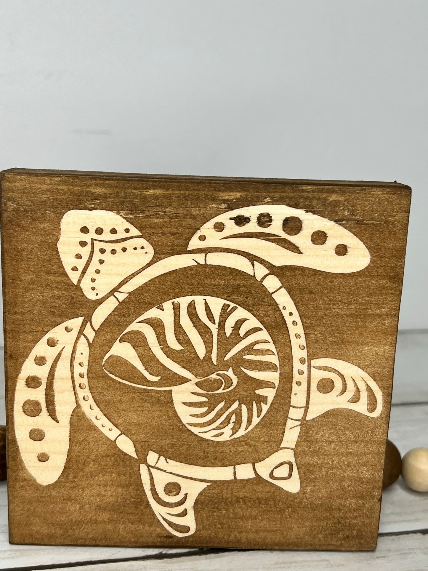 Natural Sea Turtle Sign