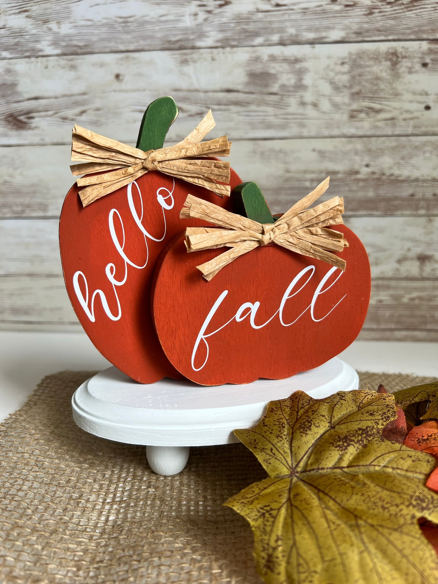 Hello Fall Pumpkins