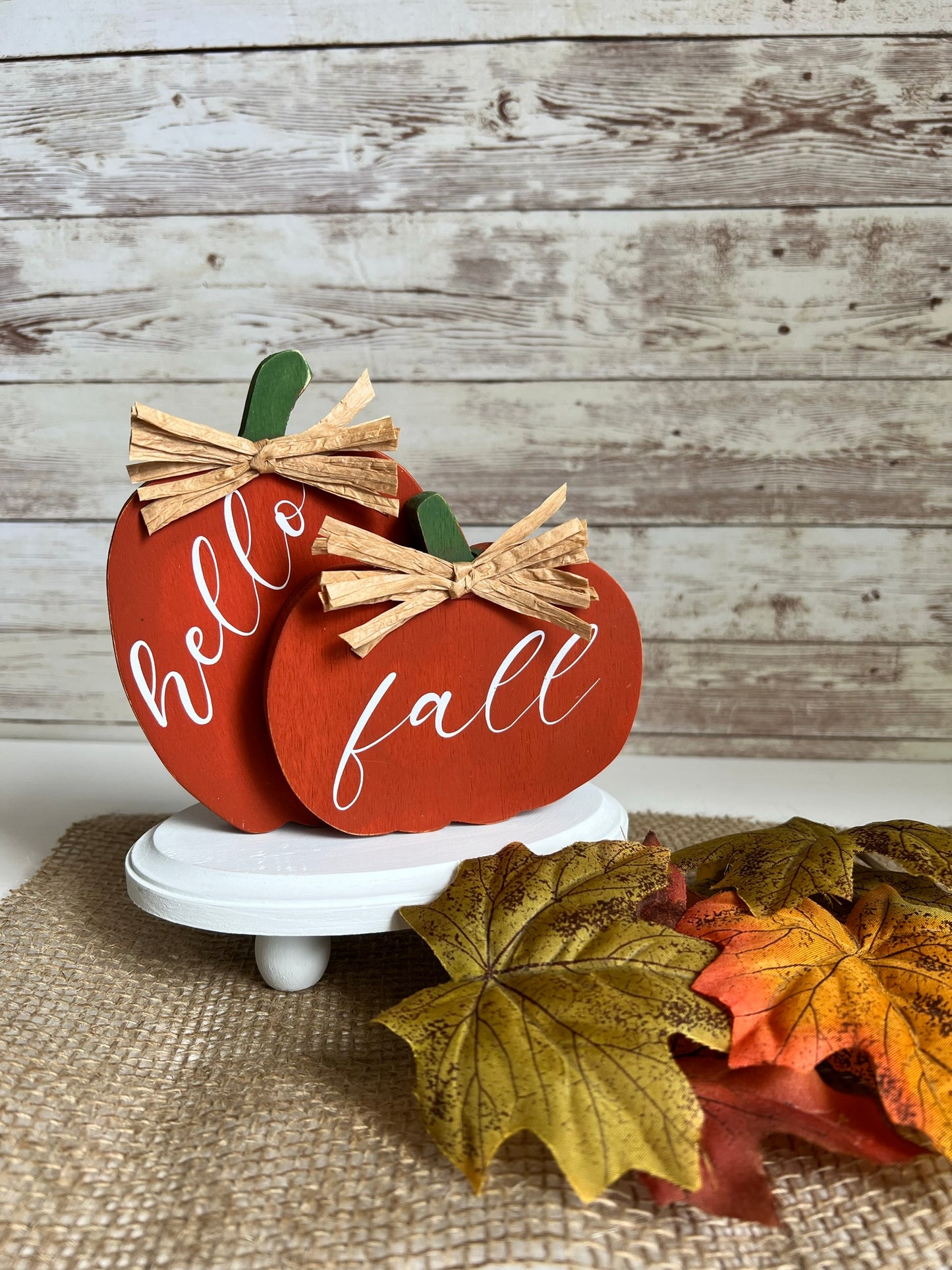Hello Fall Pumpkins