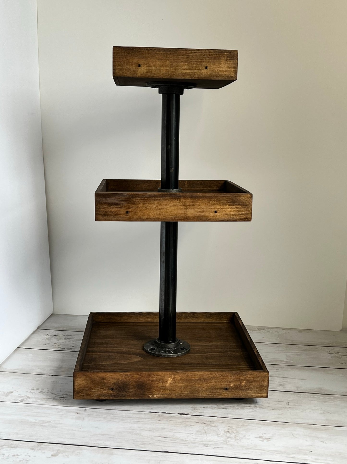 Large Square Three Tier Tray (provincial)