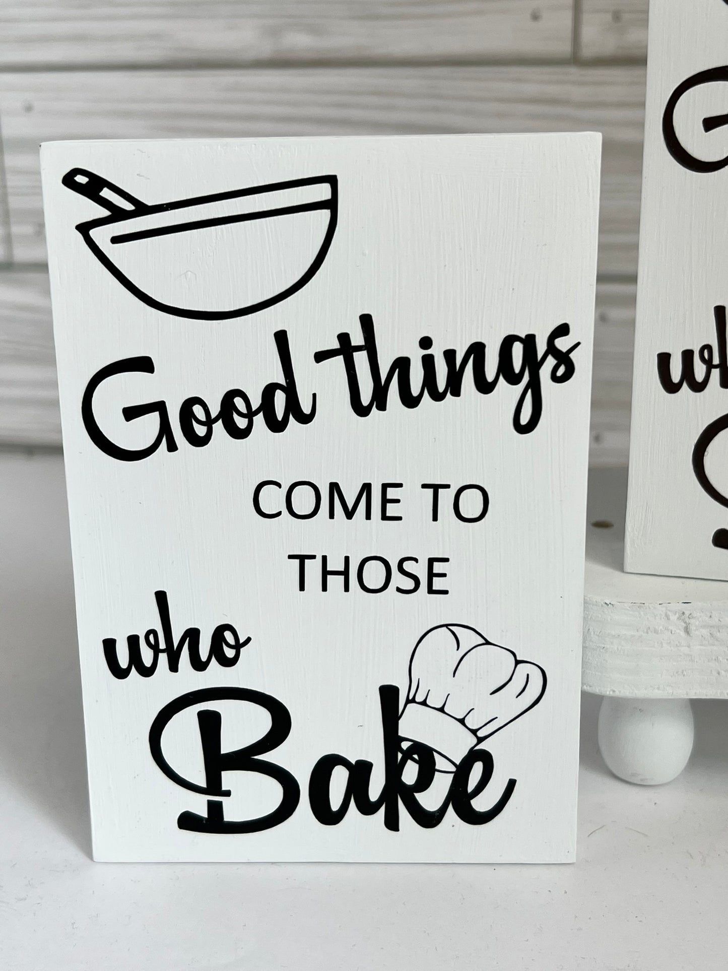 Good Things Baking Sign