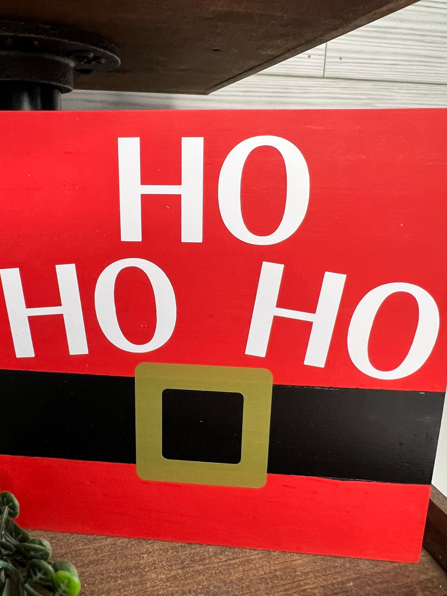 Santa HOHOHO Sign