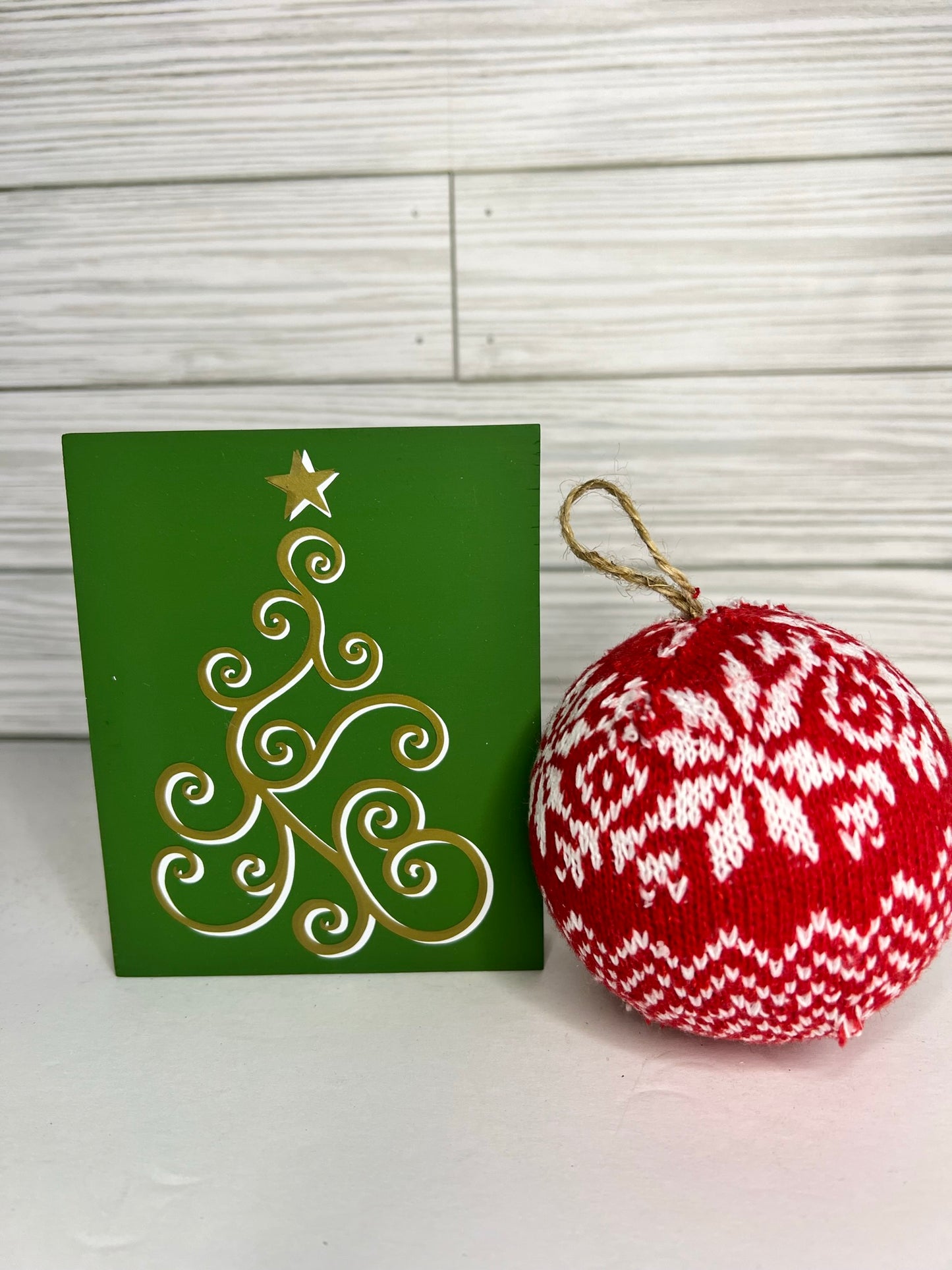 Decorative Christmas Tree Sign